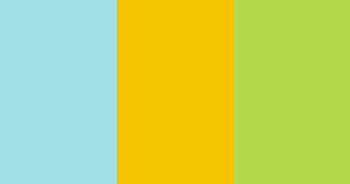 Download honeyed aqua breeze color palette PNG image (landscape)