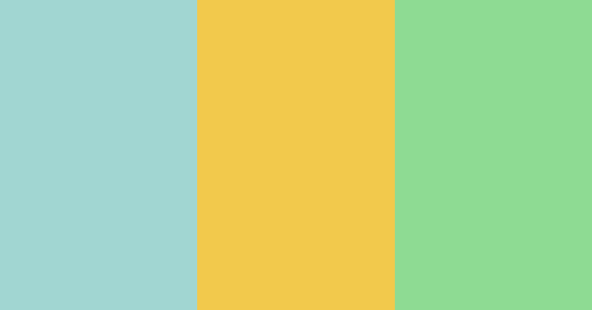 Download turquoise light color palette PNG image (landscape)