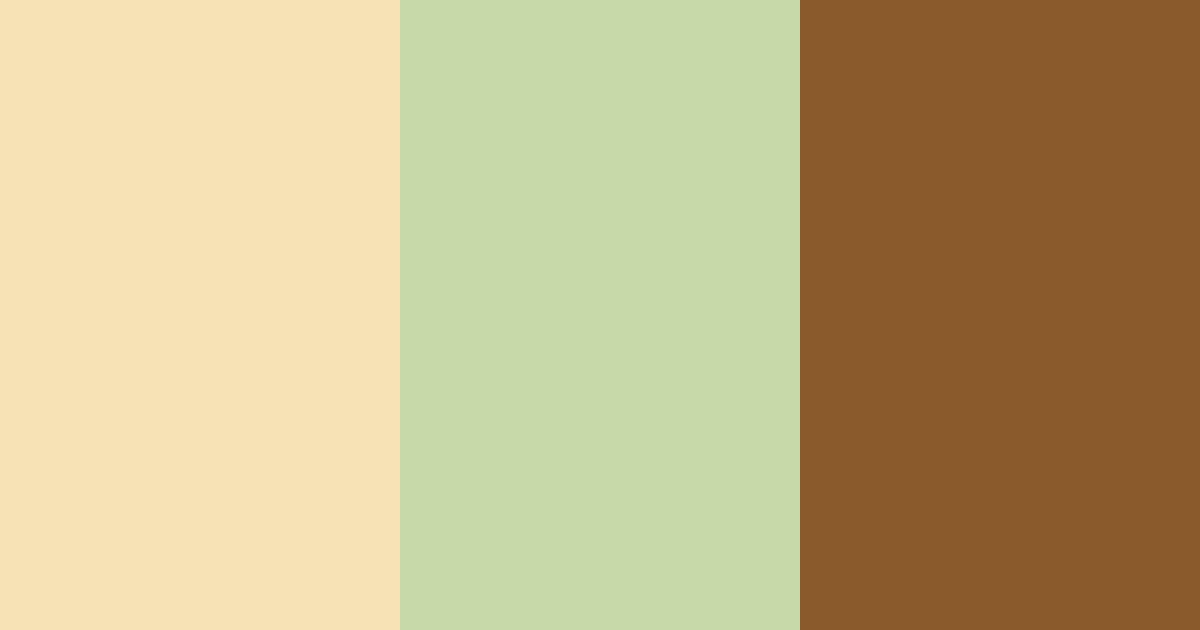 Download warm creamy gold color palette PNG image (landscape)