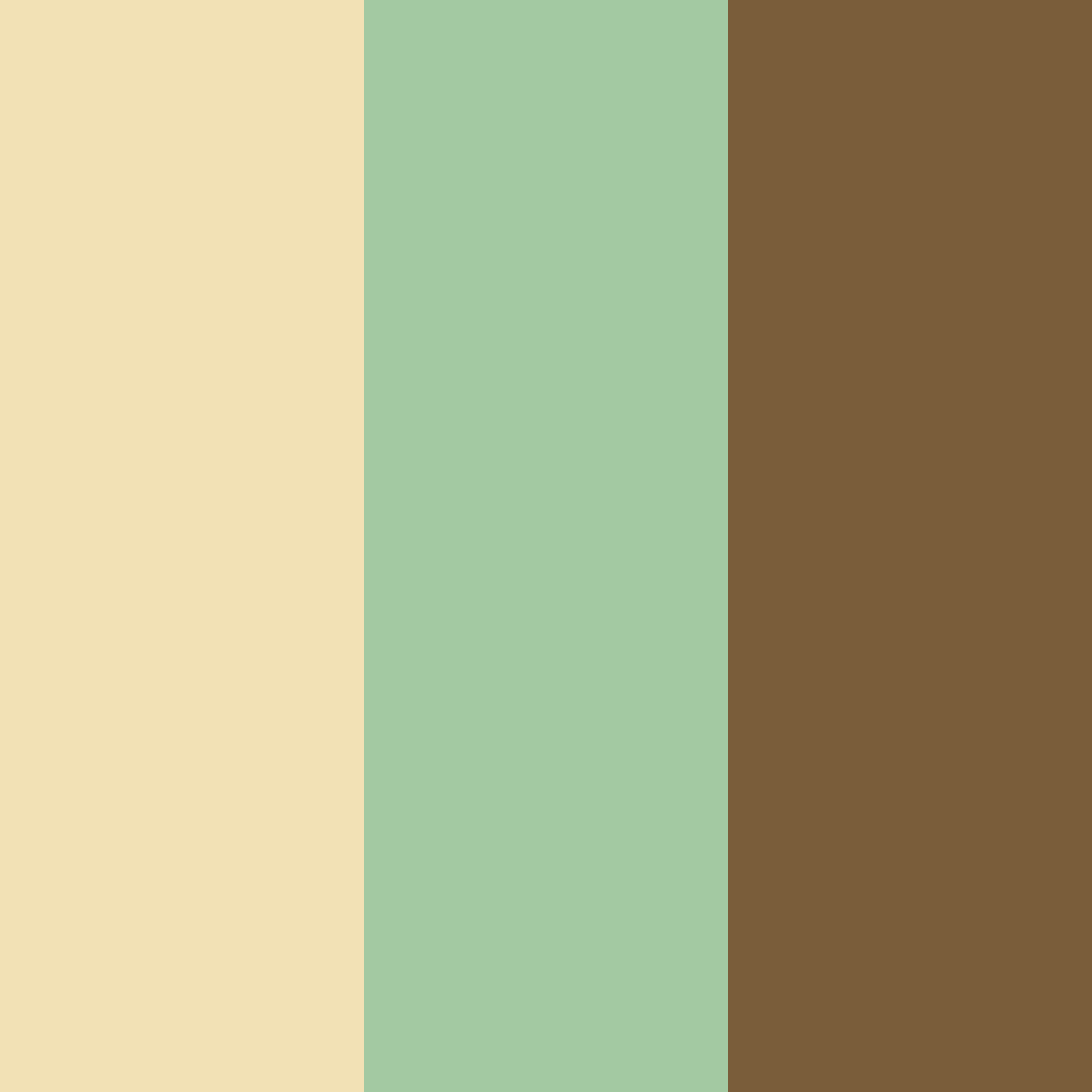 Download warm creamy gold color palette PNG image (square)