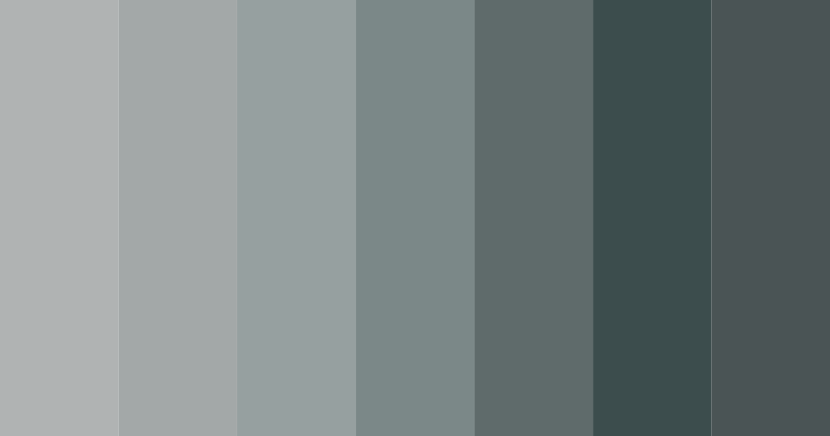 Download shades of gray color palette PNG image (landscape)
