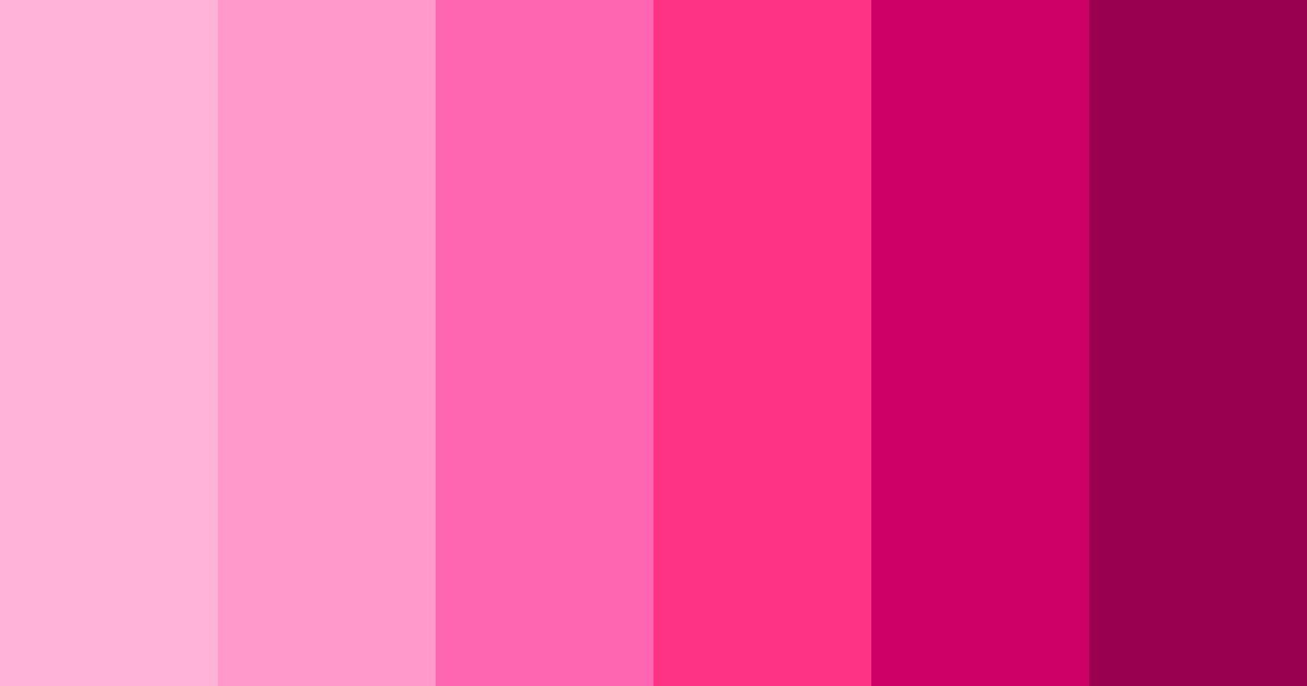 Download blushing boudoir color palette PNG image (landscape)