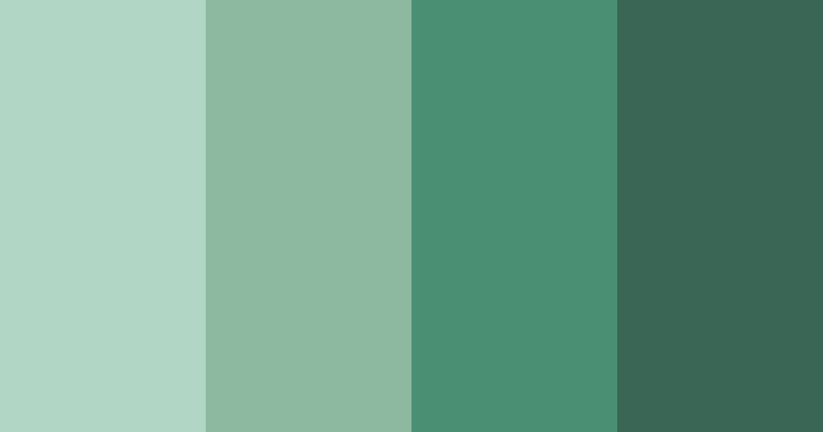Download serene forest hues color palette PNG image (landscape)