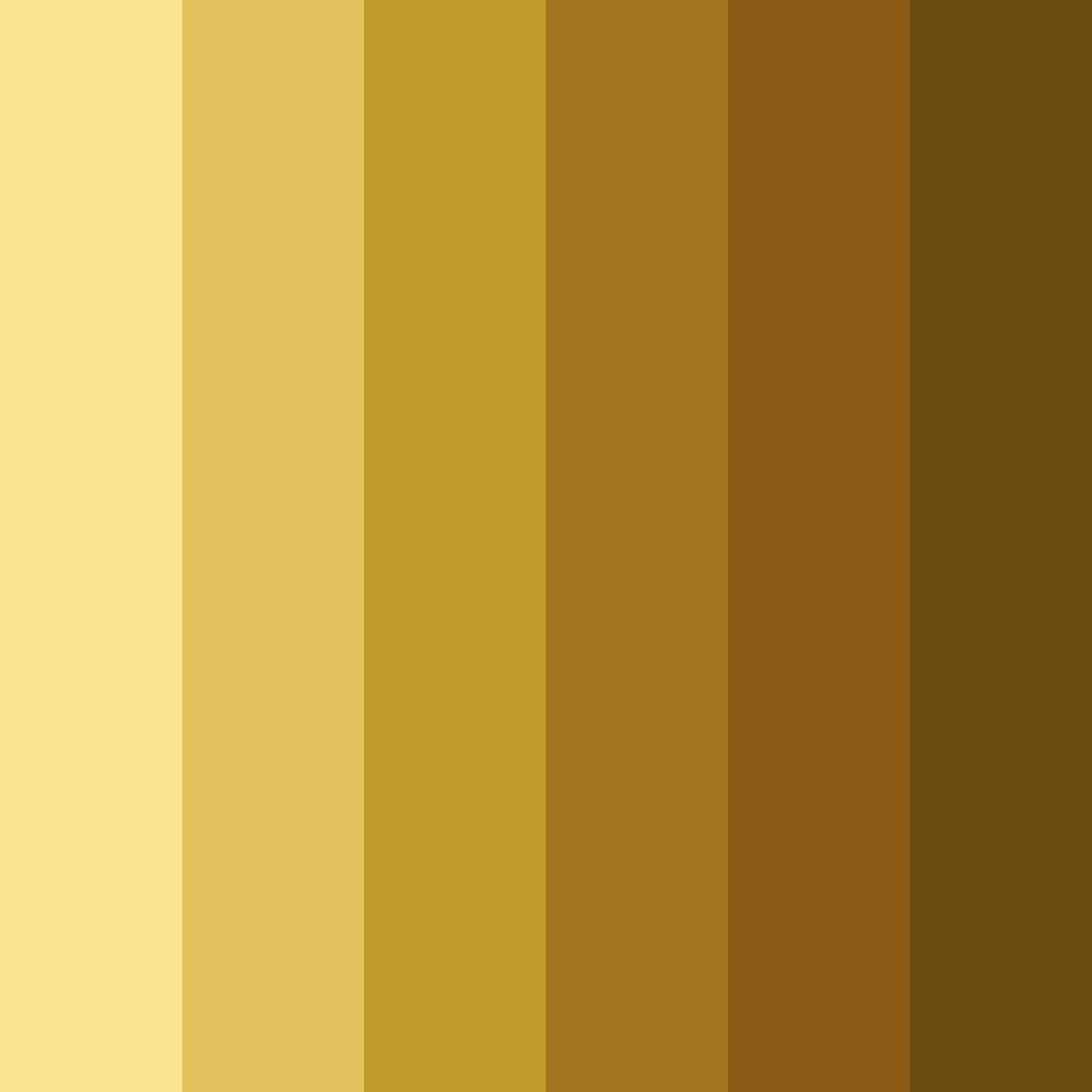 Download golden horizon color palette PNG image (square)