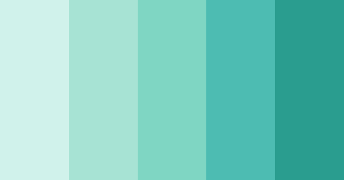 Download ocean breeze harmony color palette PNG image (landscape)