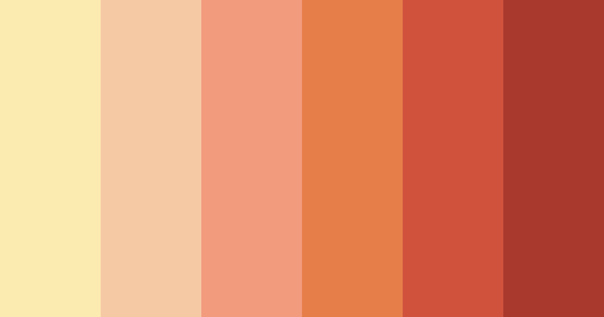 Download autumnal ember color palette PNG image (landscape)