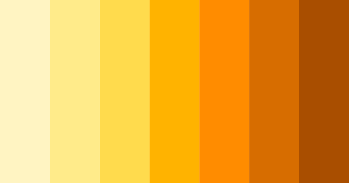 Download yellow sunset color palette PNG image (landscape)