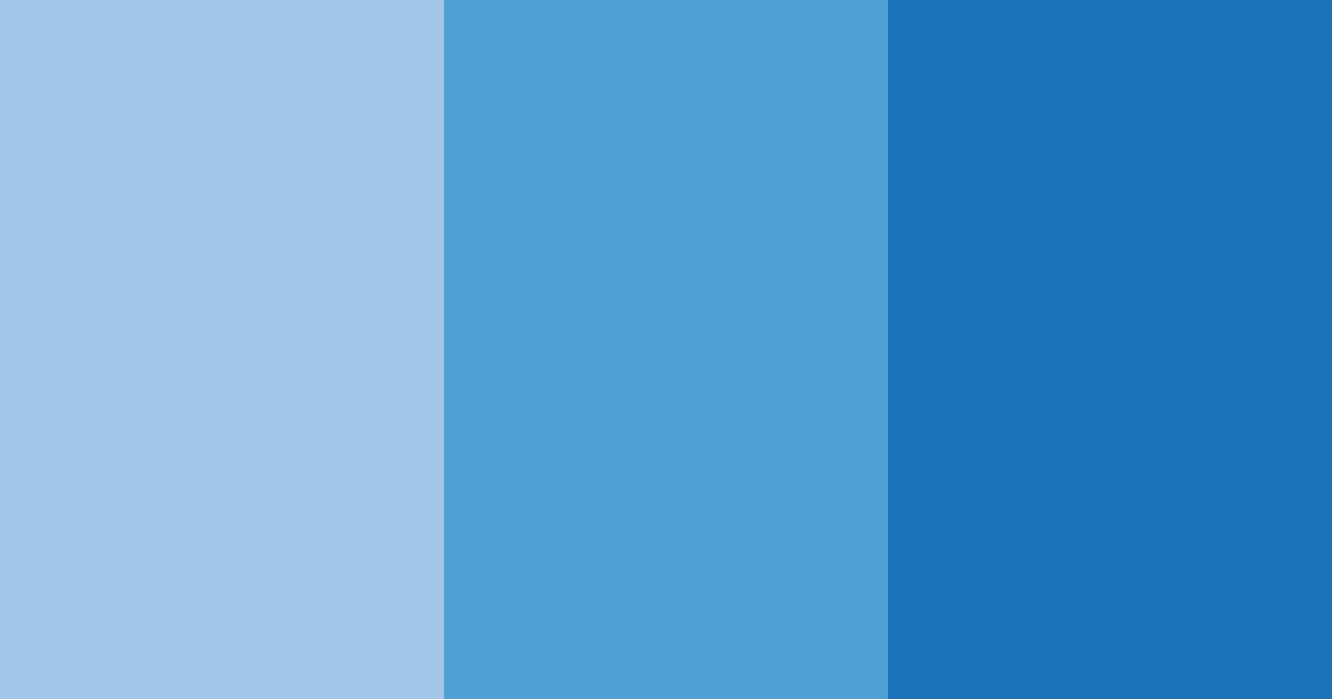 Download bright electric blue color palette PNG image (landscape)