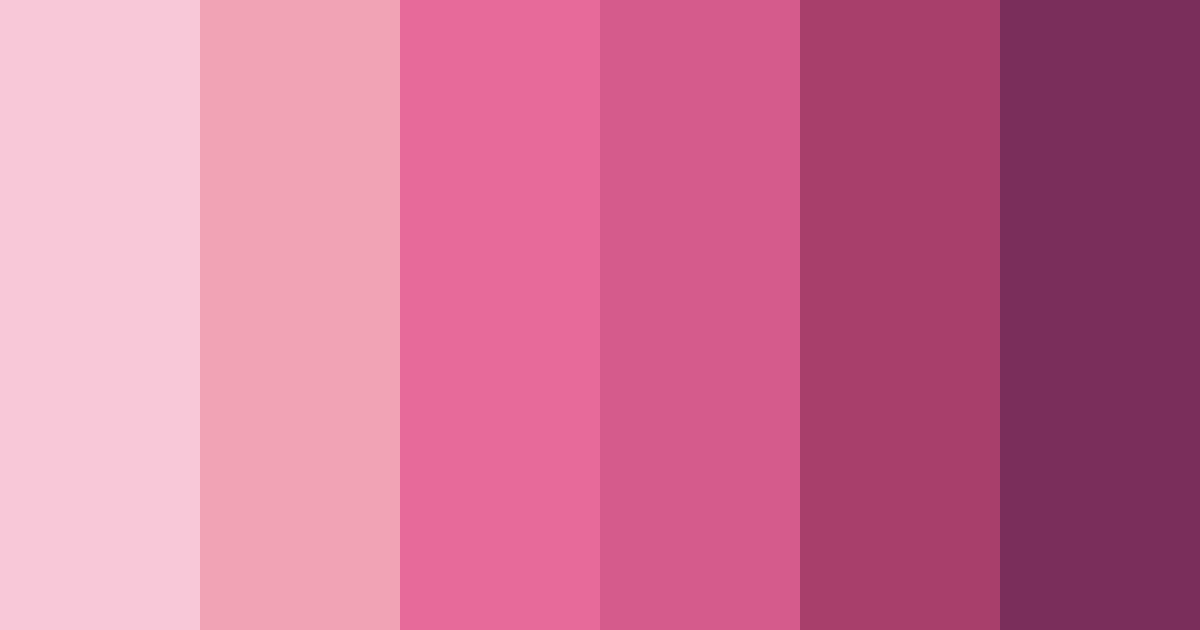 Download soft pink color palette PNG image (landscape)
