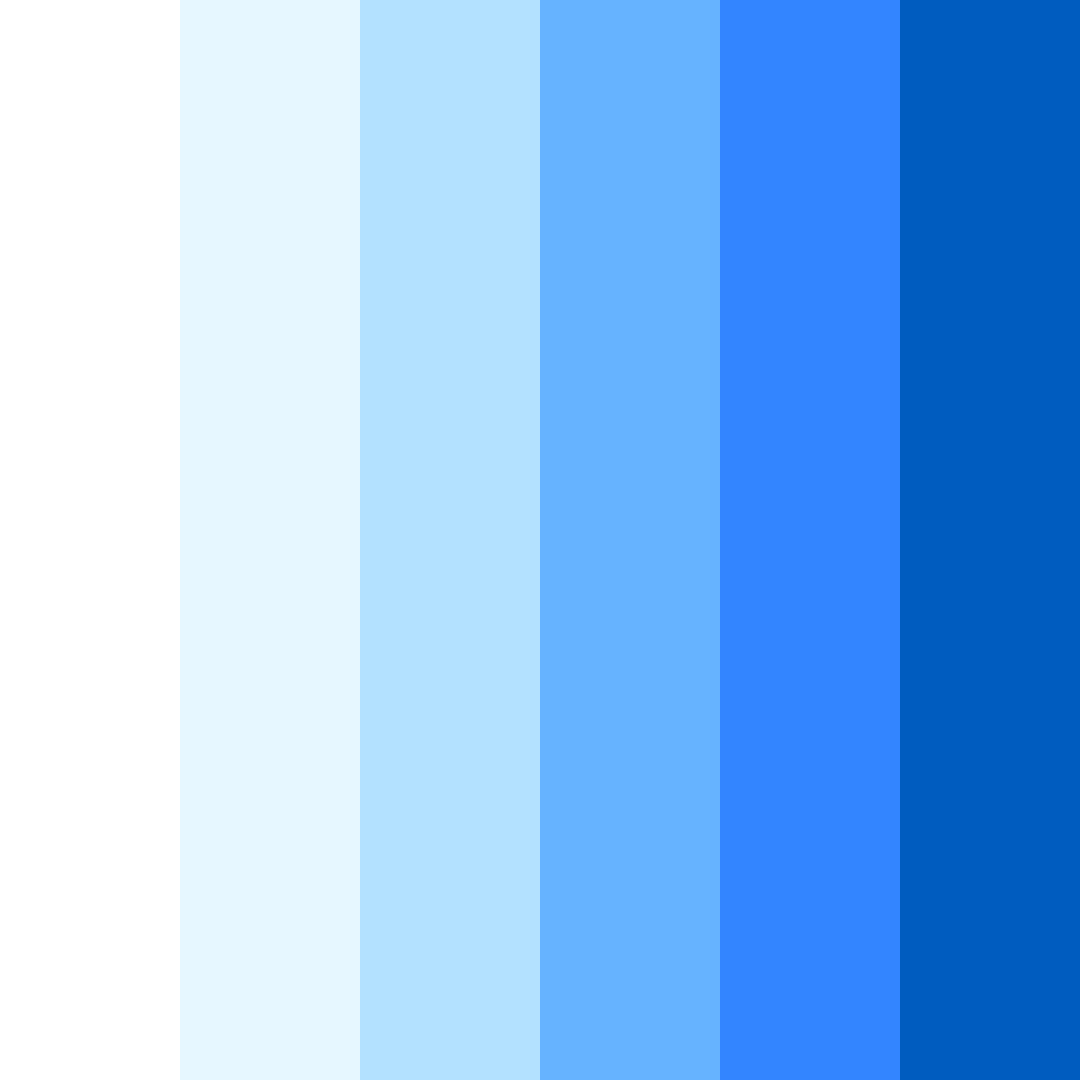 Download frosty horizon color palette PNG image (square)