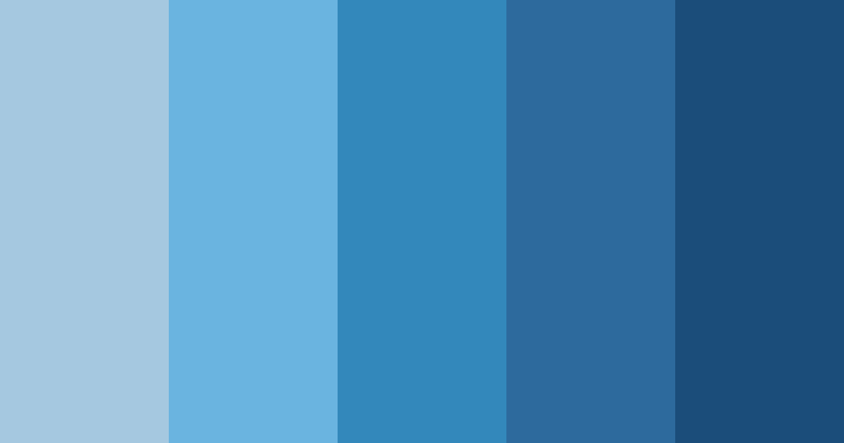 Download ocean breeze serenity color palette PNG image (landscape)