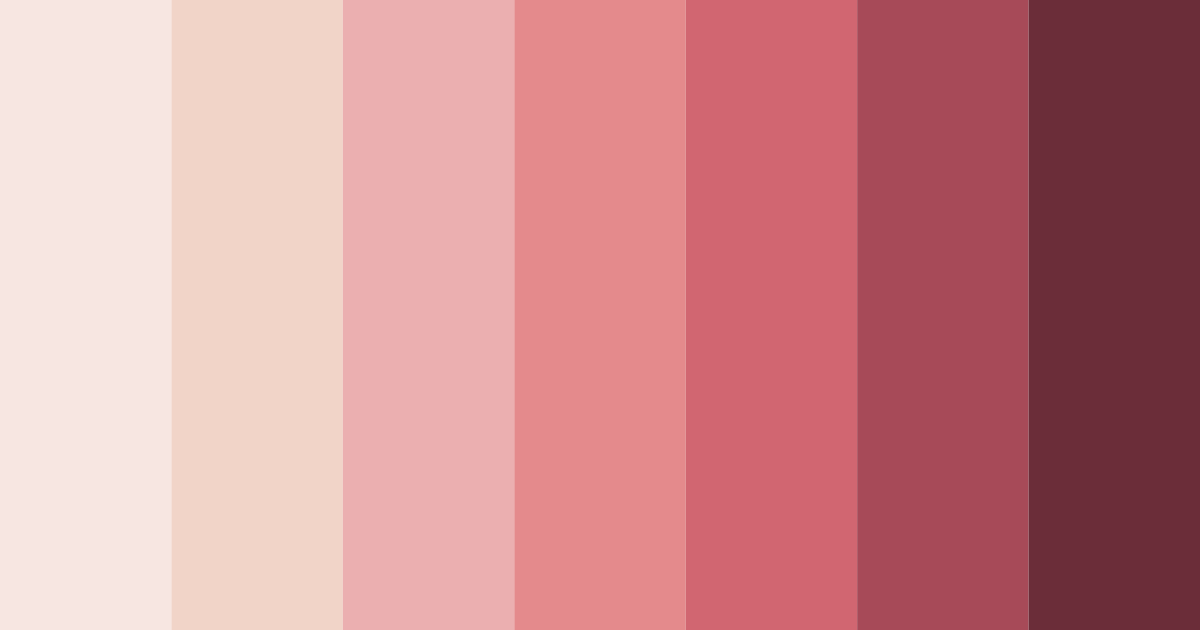 Download blushing rosette color palette PNG image (landscape)