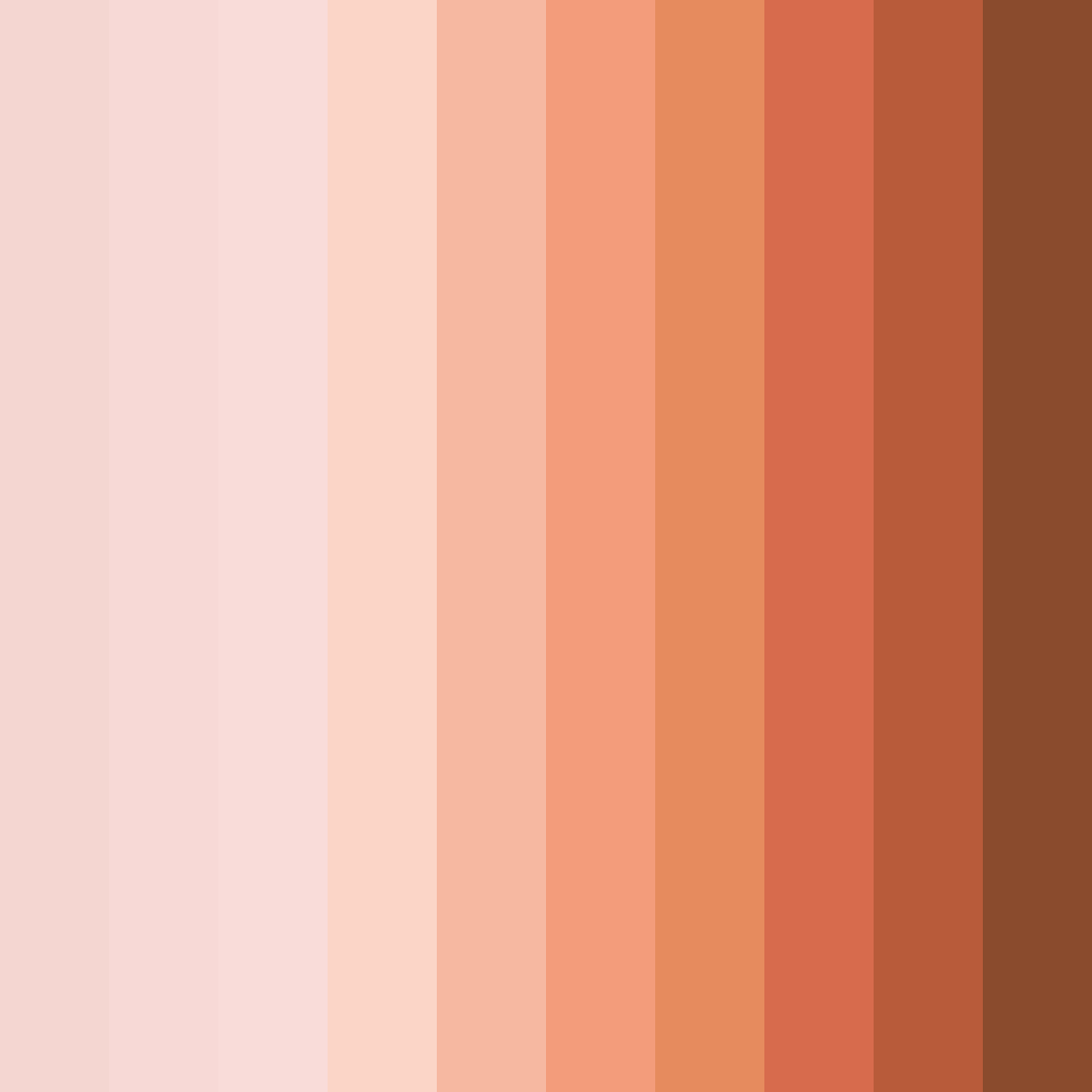 Download blush blossom color palette PNG image (square)
