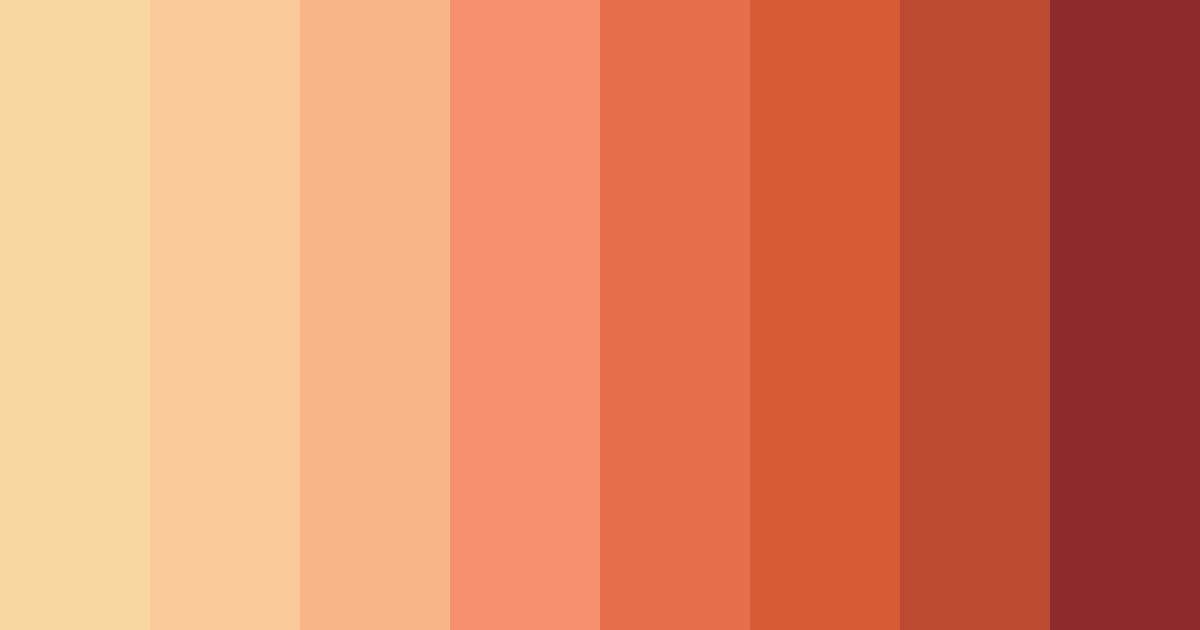Download ember glow color palette PNG image (landscape)