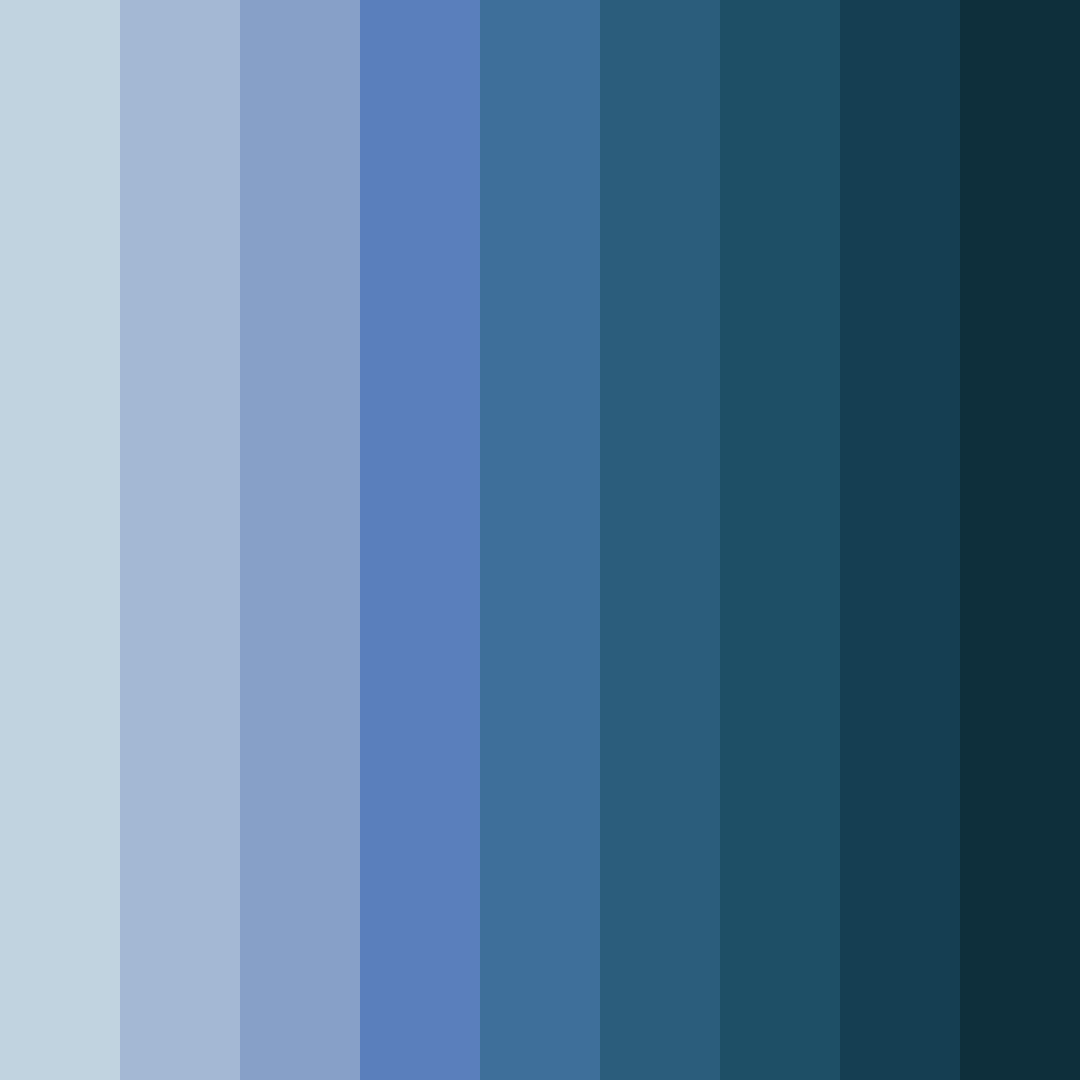 Download corporate tide color palette PNG image (square)