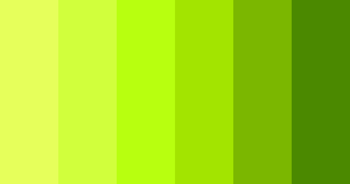 Download lime serenade color palette PNG image (landscape)