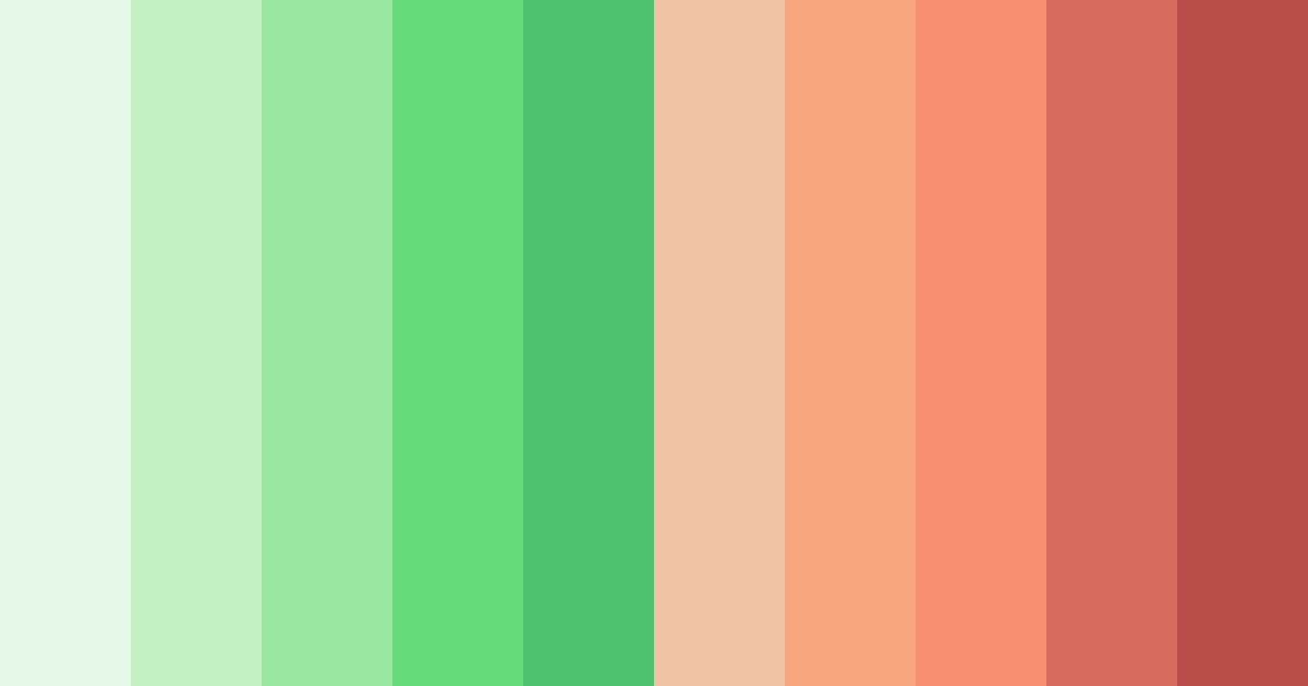 Download garden harmony color palette PNG image (landscape)