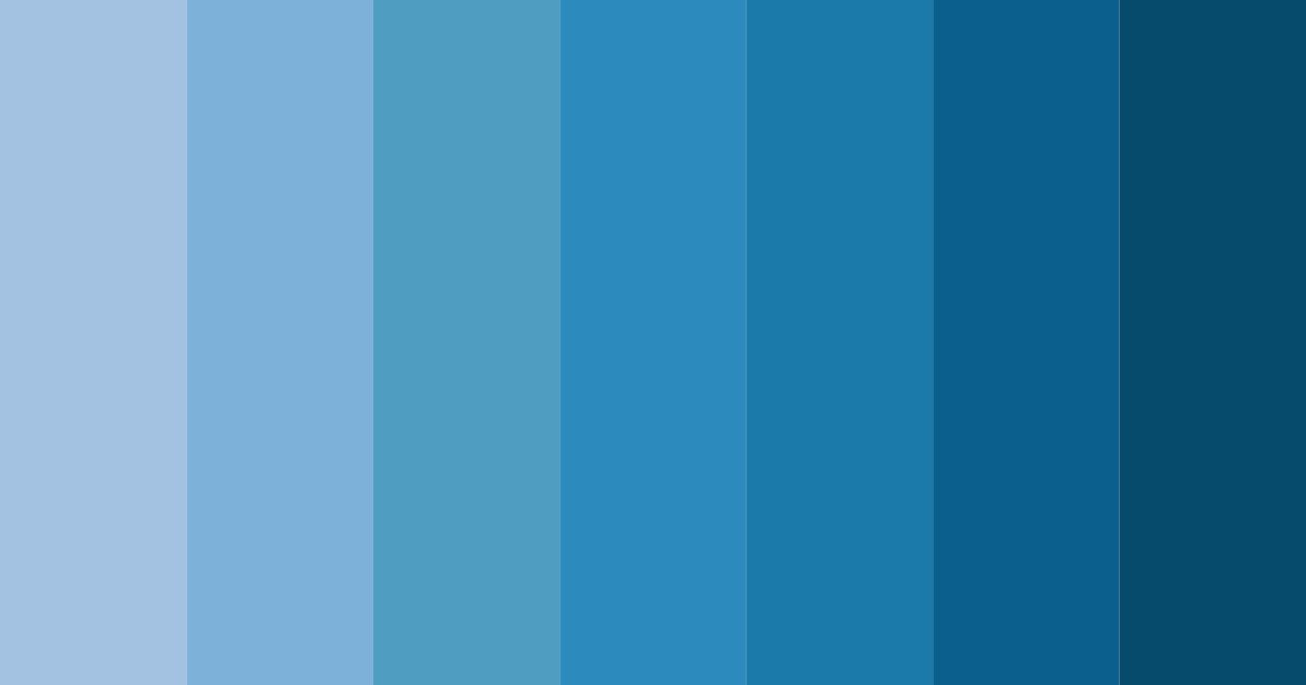 Download bright sky blue color palette PNG image (landscape)