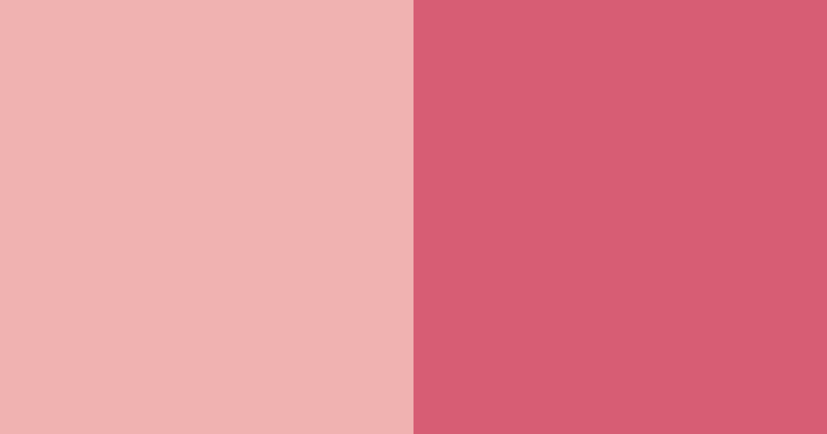 Download shades of pink color palette PNG image (landscape)