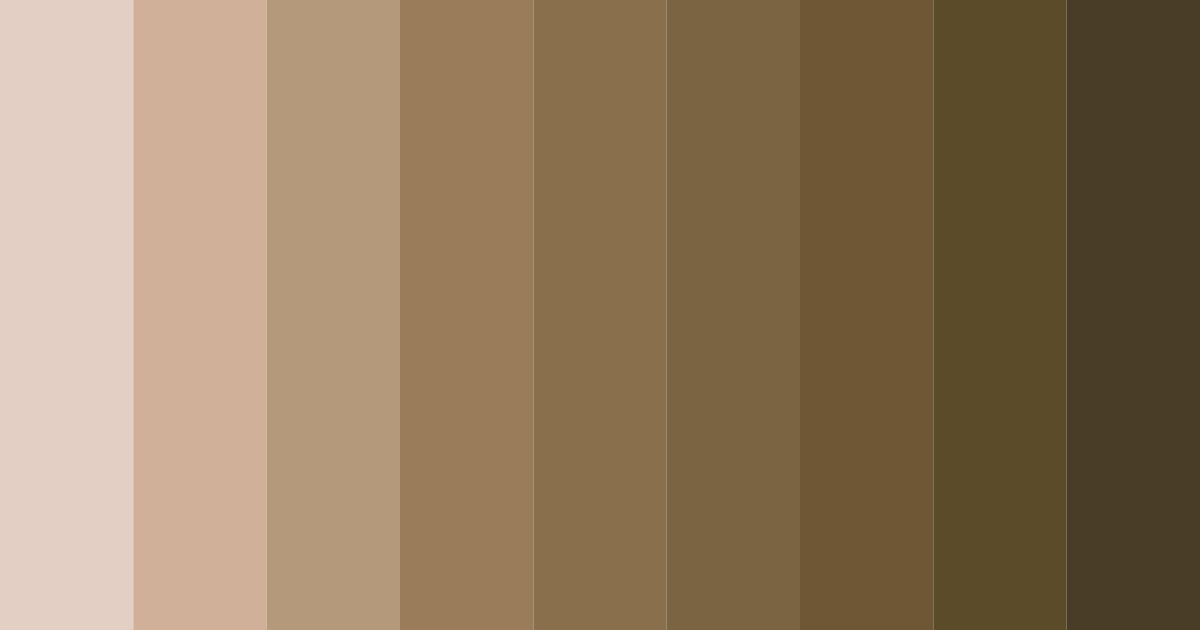 Download whispering earthtones color palette PNG image (landscape)