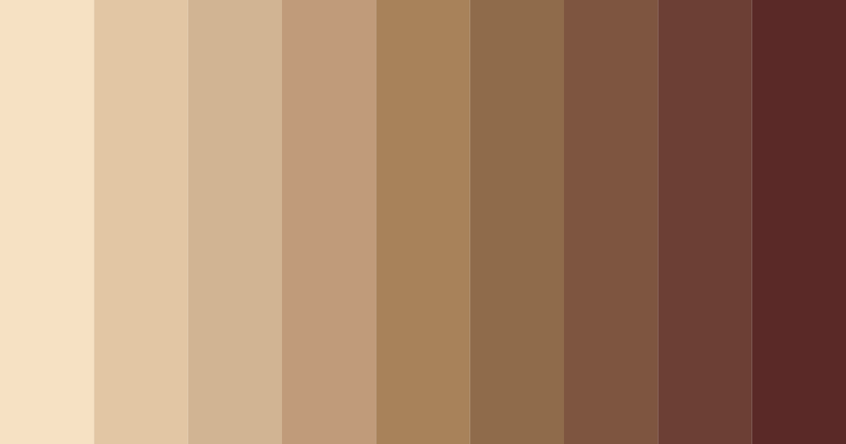 Download muted beige color palette PNG image (landscape)