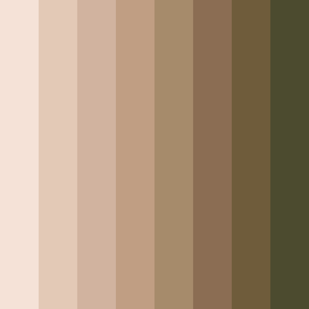 Download whispering sands color palette PNG image (square)