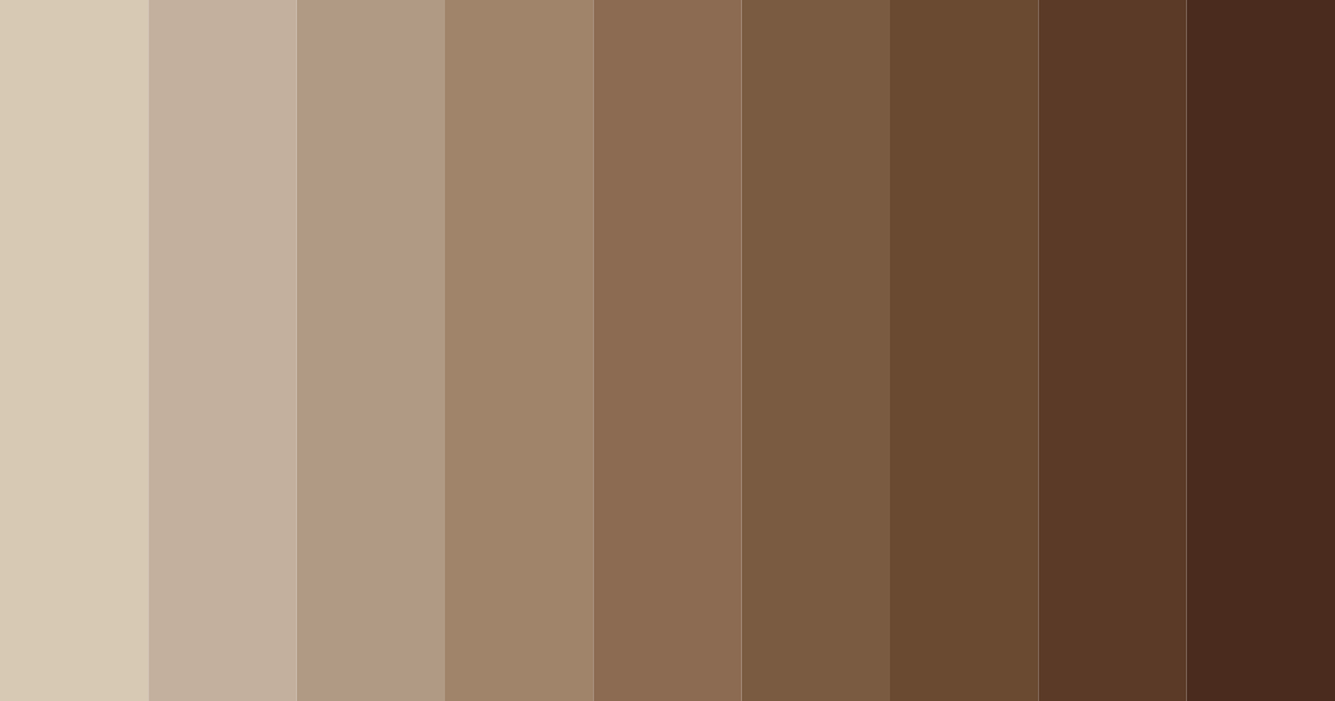 Download earthy whisper color palette PNG image (landscape)