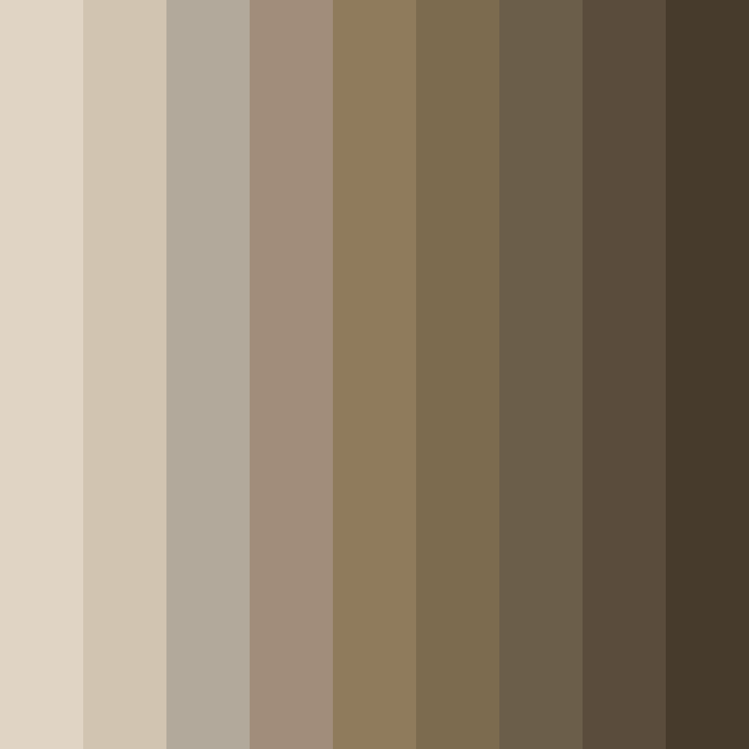 Download whispering sands color palette PNG image (square)