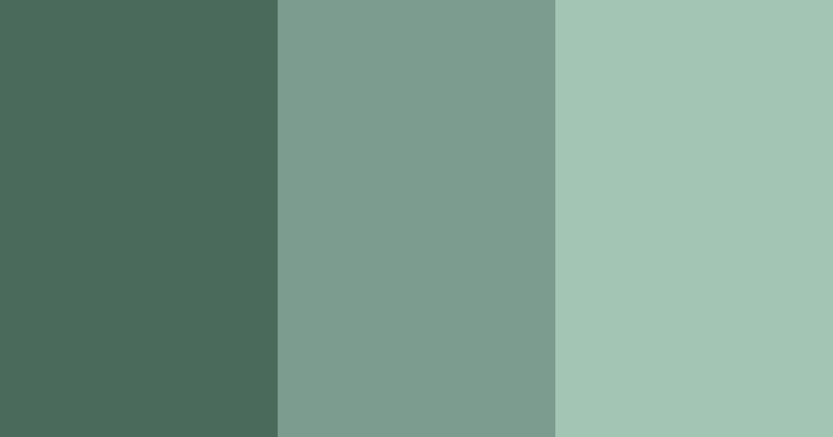 Download whispering forest color palette PNG image (landscape)