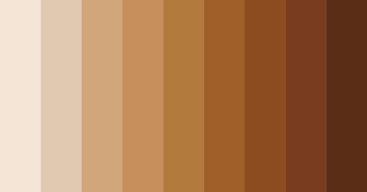 Download dusty ember glow color palette PNG image (landscape)
