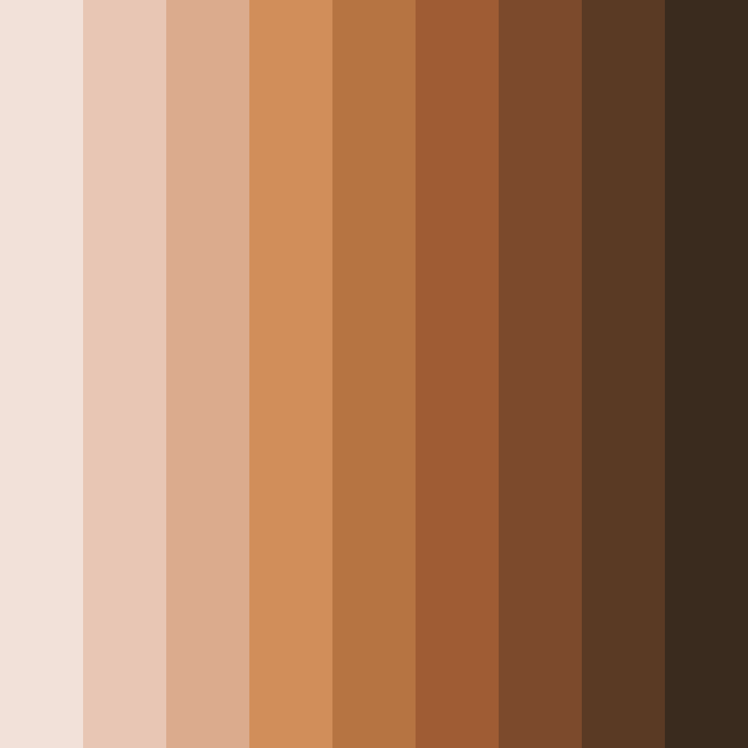 Download whispering ember color palette PNG image (square)