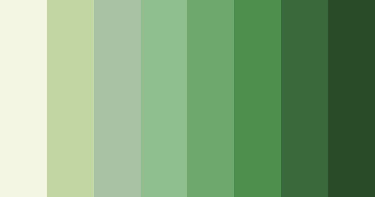 Download whispers of the woods color palette PNG image (landscape)
