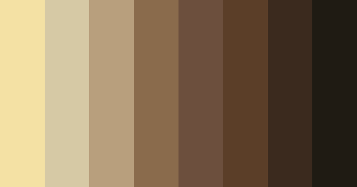 Download brown autumnforest color palette PNG image (landscape)