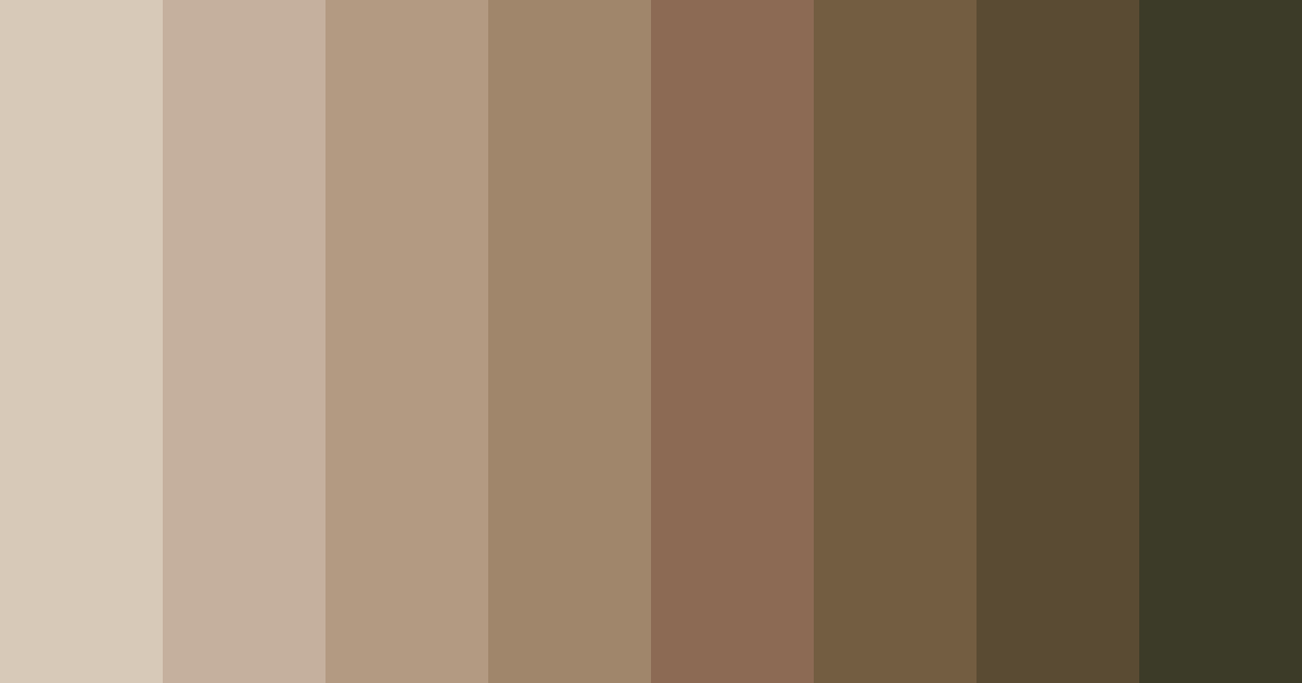 Download muted brown color palette PNG image (landscape)