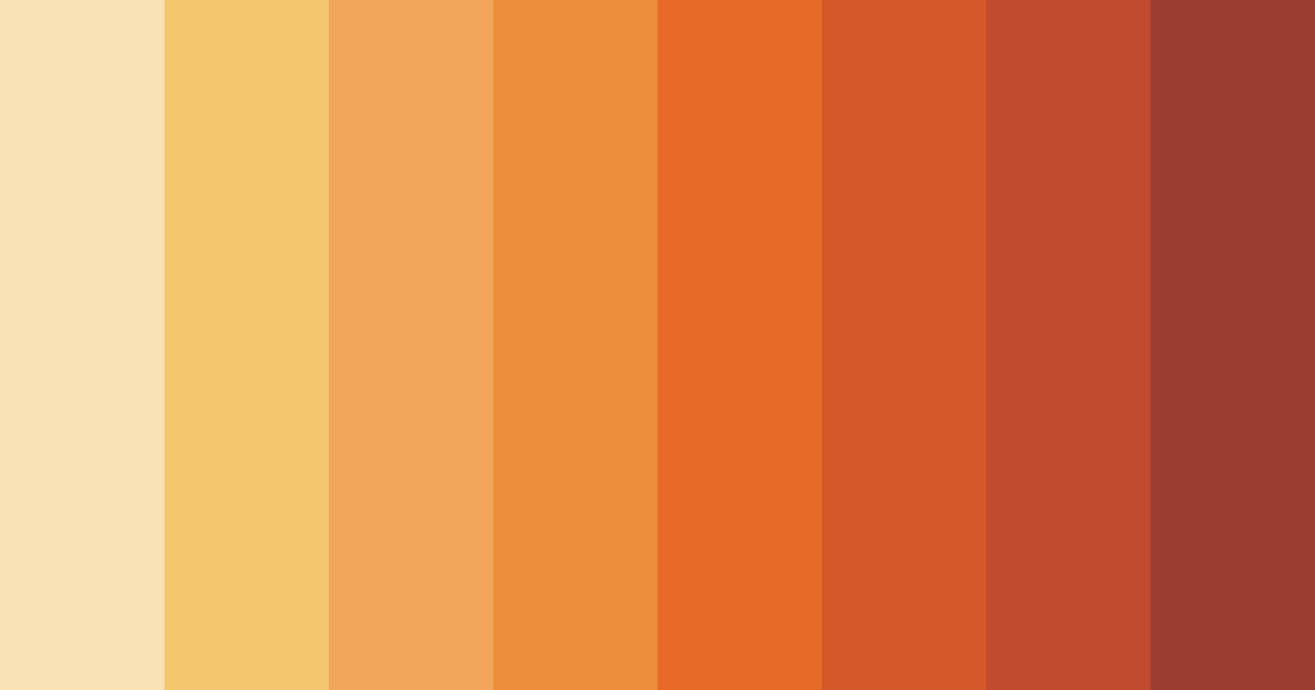 Download muted orange dream color palette PNG image (landscape)