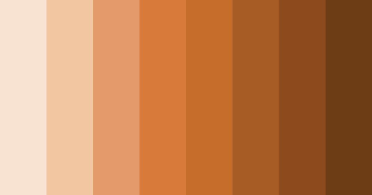Download warm sunrise hues color palette PNG image (landscape)