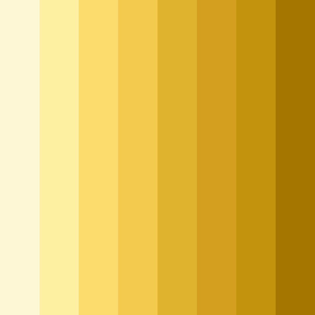 Download soft yellow color palette PNG image (square)