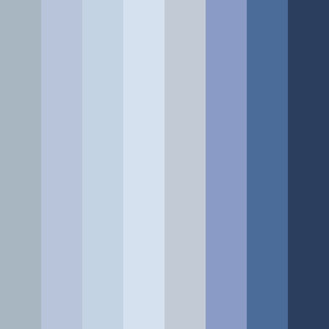 Download whispering skies color palette PNG image (square)