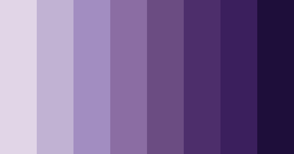 Download muted purple elegance color palette PNG image (landscape)