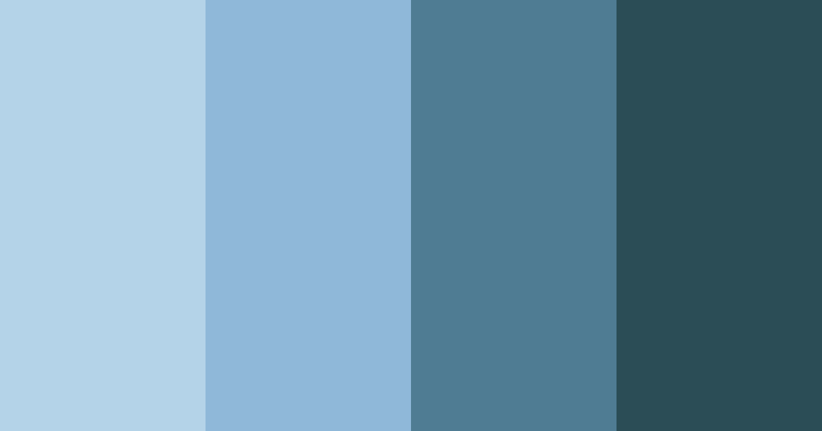 Download winter's serenity color palette PNG image (landscape)