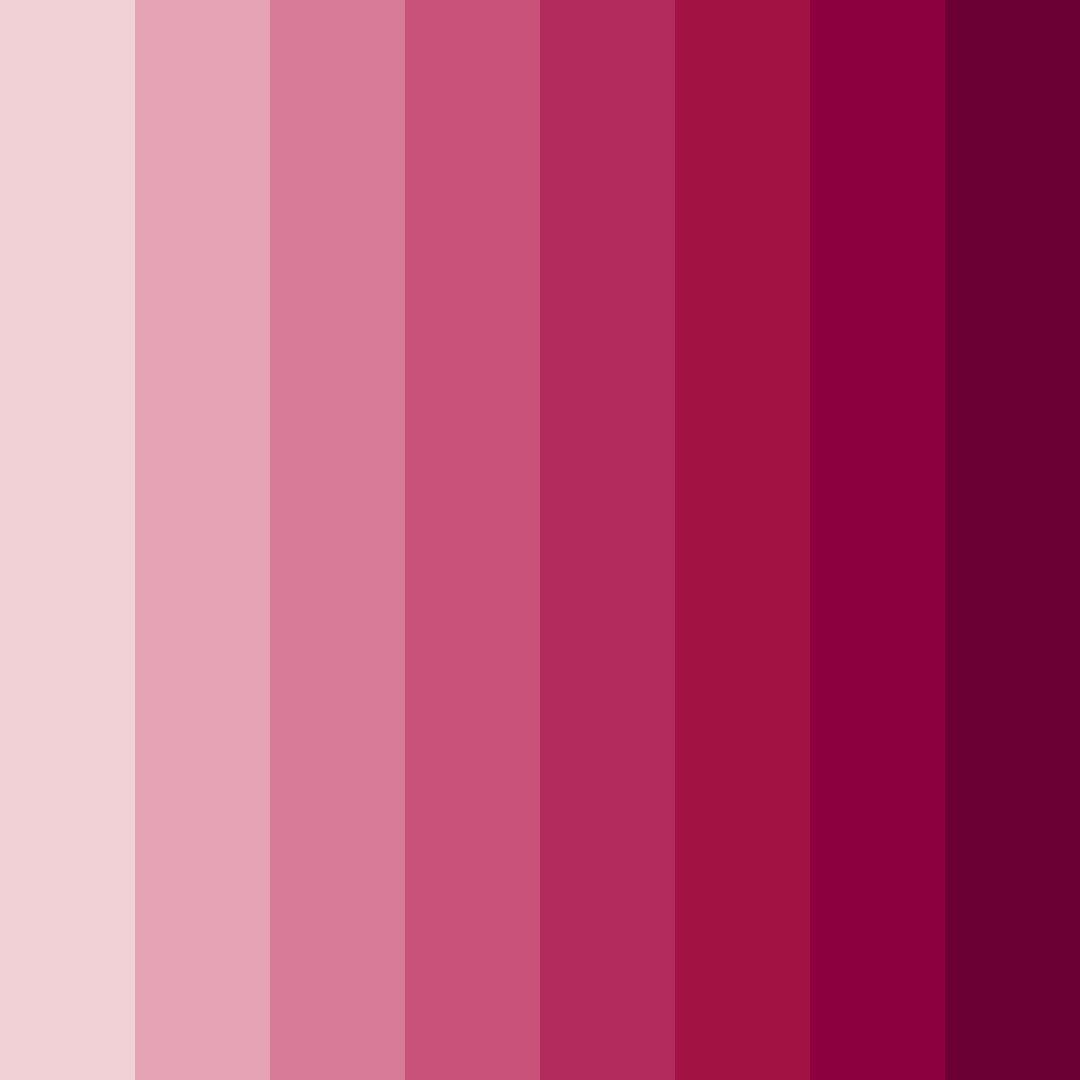 Download muted pink shades color palette PNG image (square)
