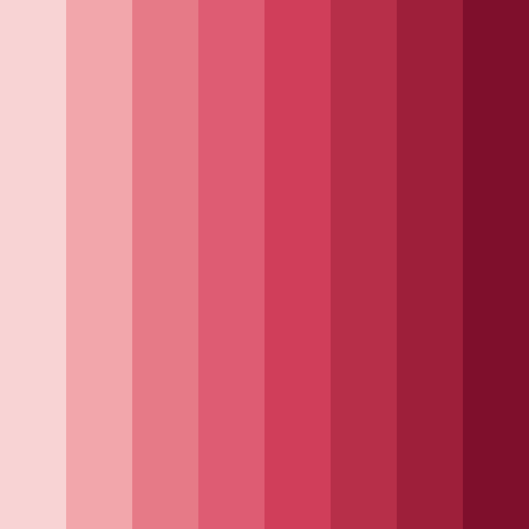 Download blushing rosewood color palette PNG image (square)