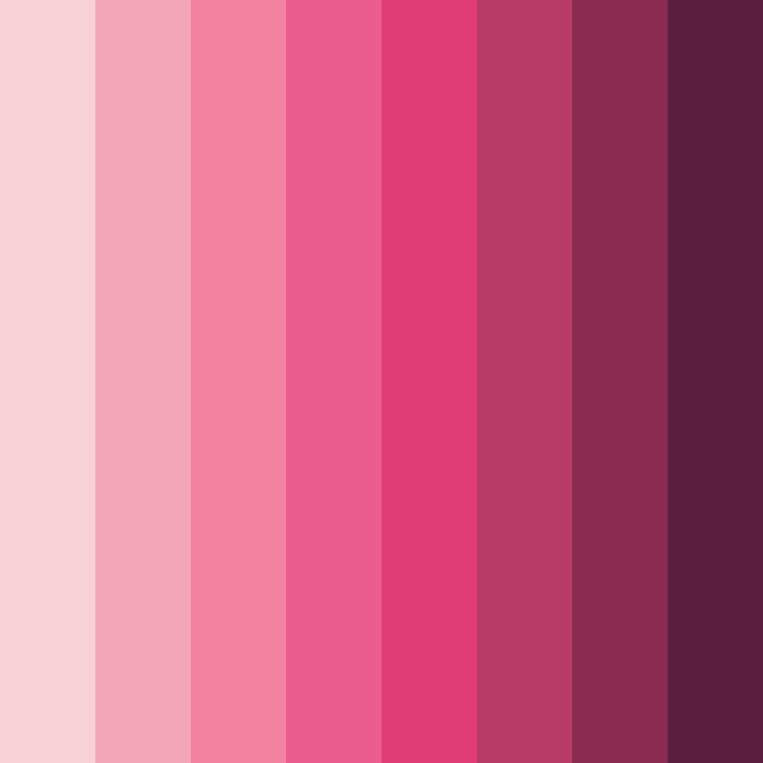 Download soft muted pink color palette PNG image (square)