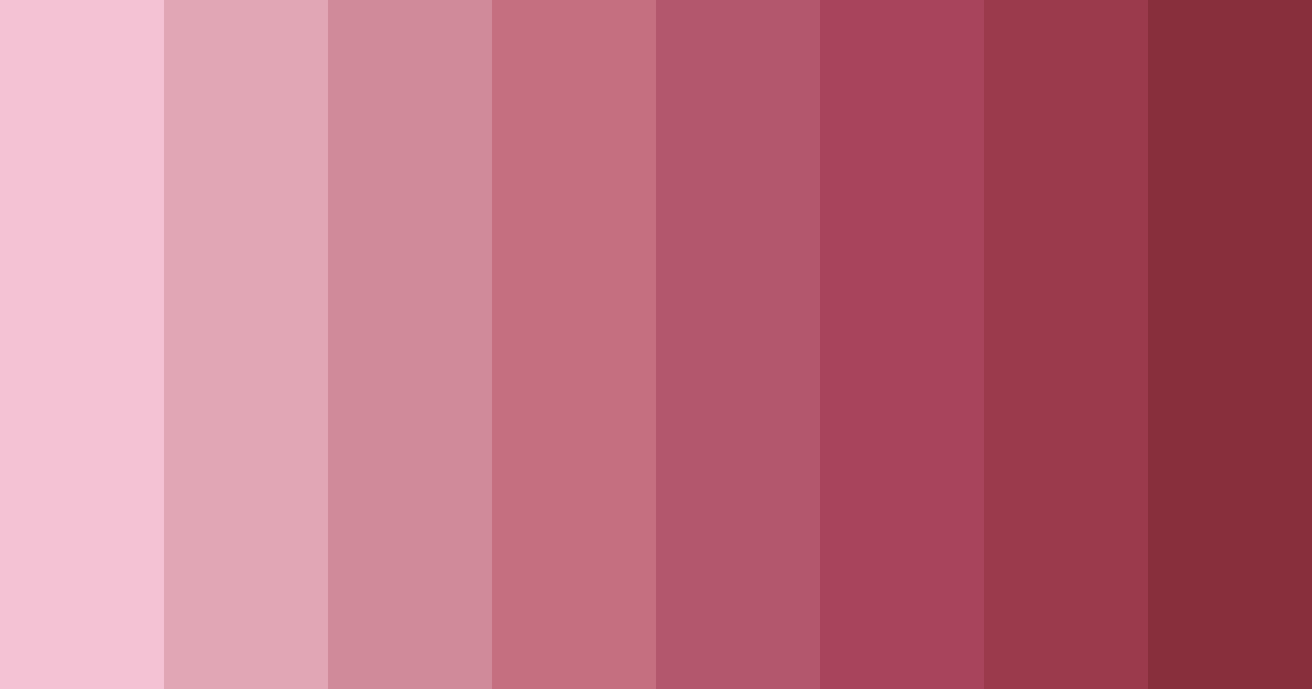 Download whispering rosewood color palette PNG image (landscape)