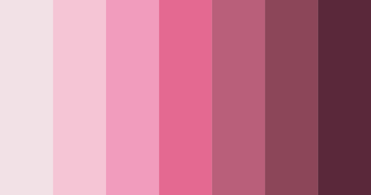 Download rosa encantado color palette PNG image (landscape)
