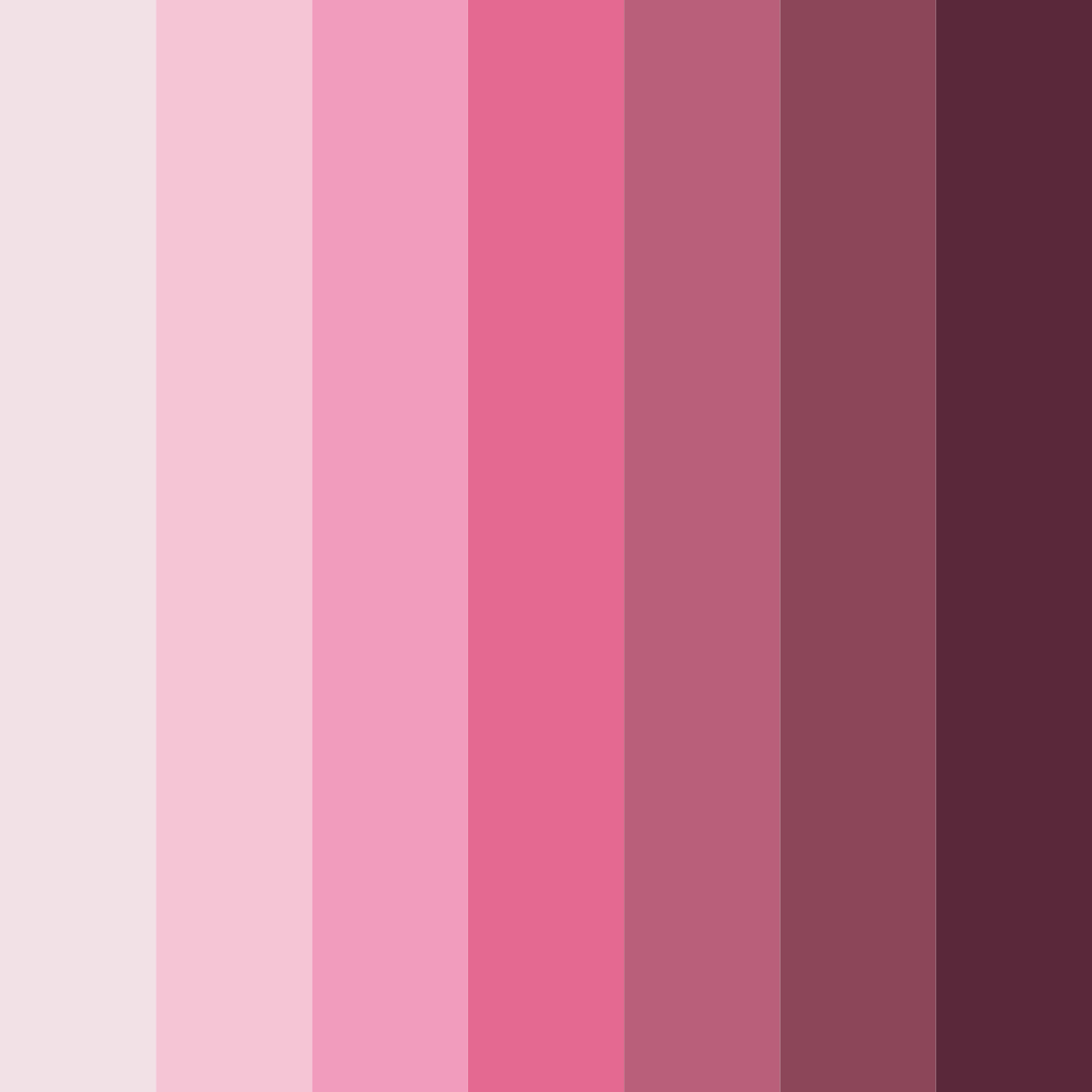 Download rosa encantado color palette PNG image (square)