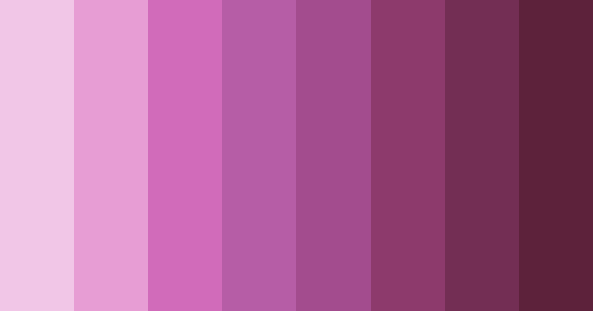 Download pink creativity color palette PNG image (landscape)