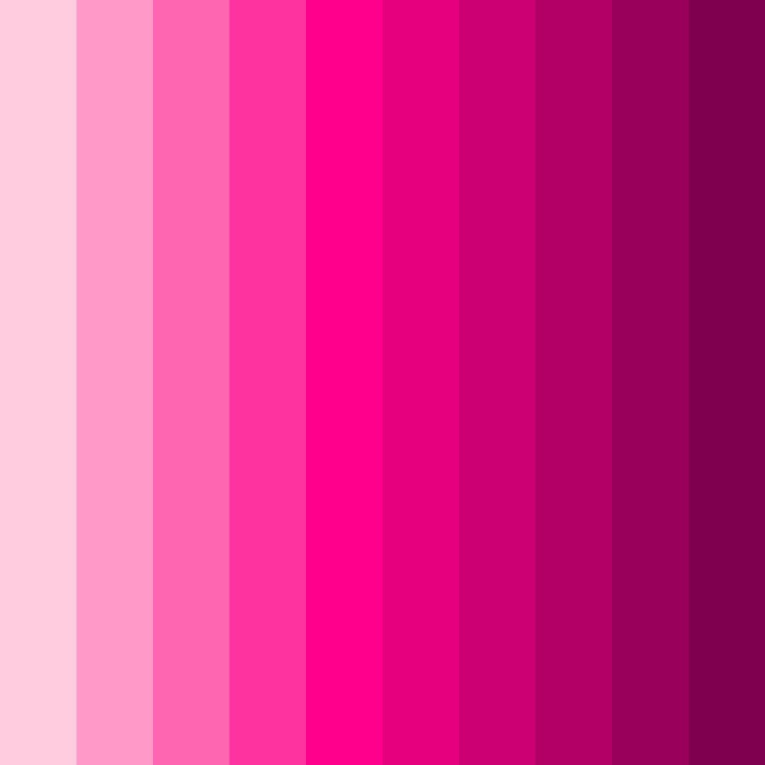 Download blushing bouquet color palette PNG image (square)