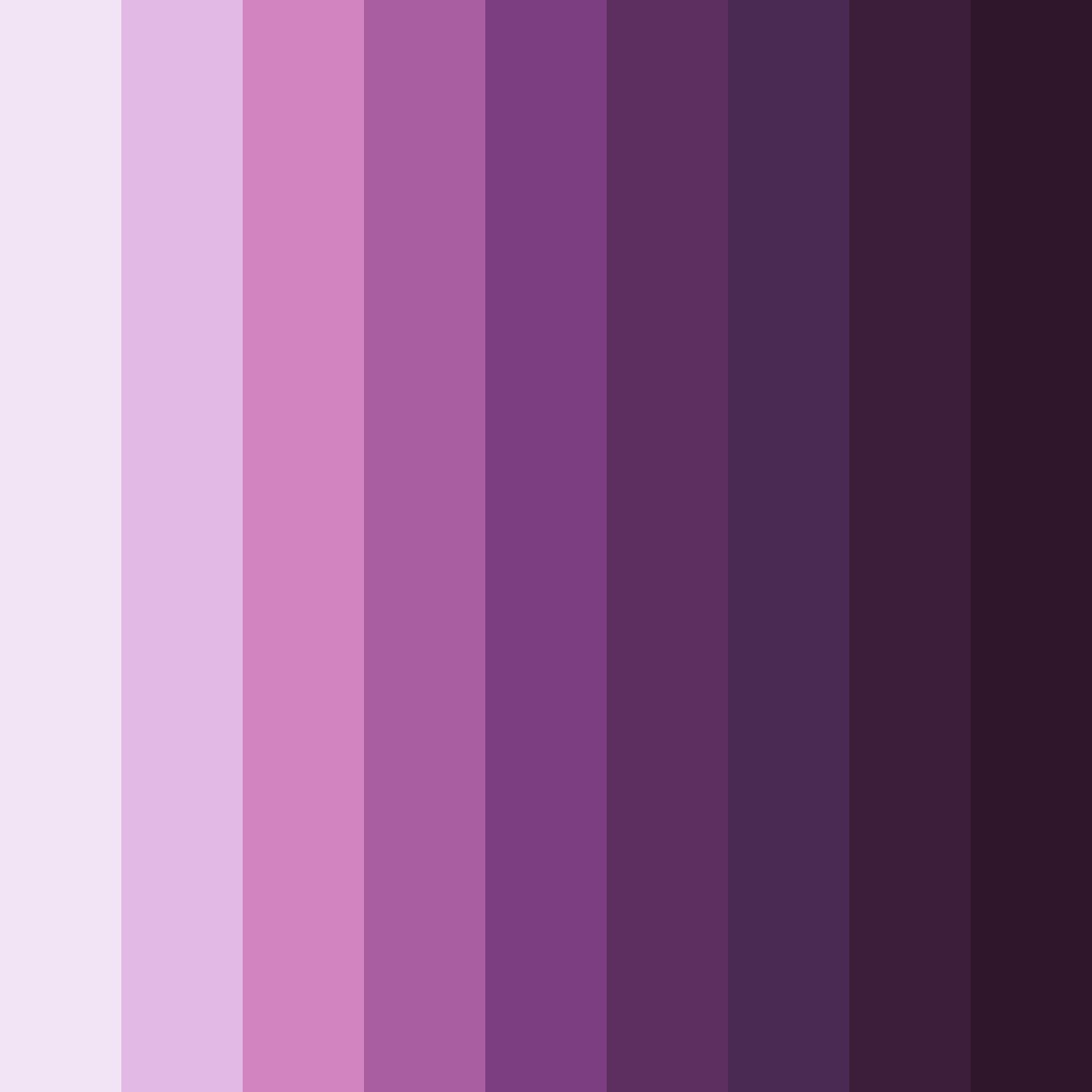 Download mystic orchid dream color palette PNG image (square)