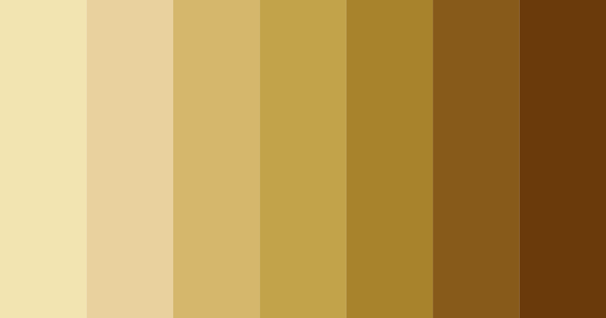 Download golden harvest color palette PNG image (landscape)